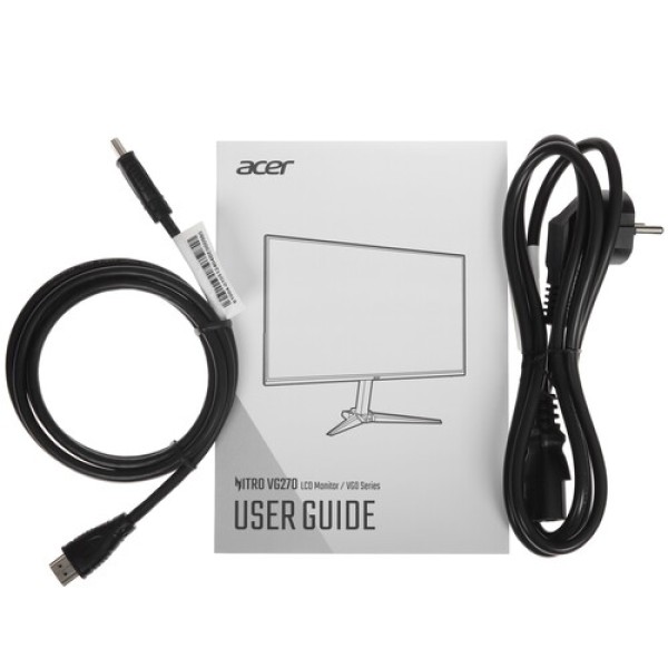 27" Монитор Acer Nitro VG270Ebmipx черный