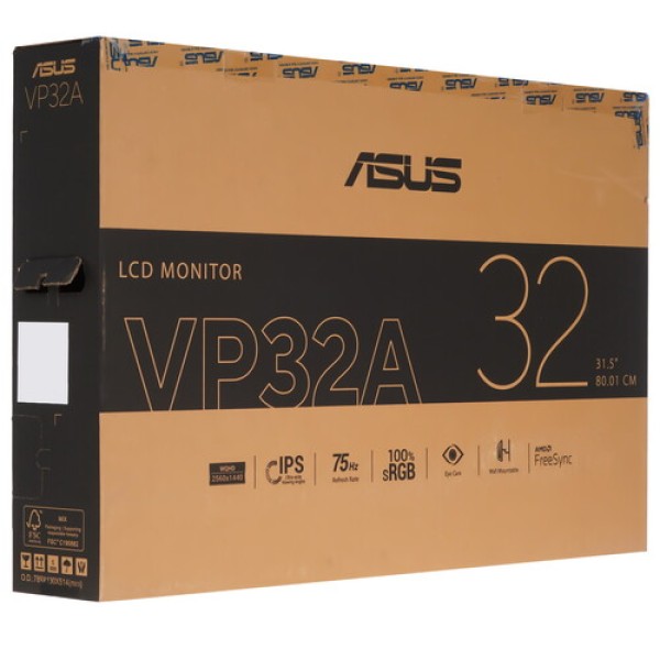 31.5" Монитор ASUS VP32AQ черный