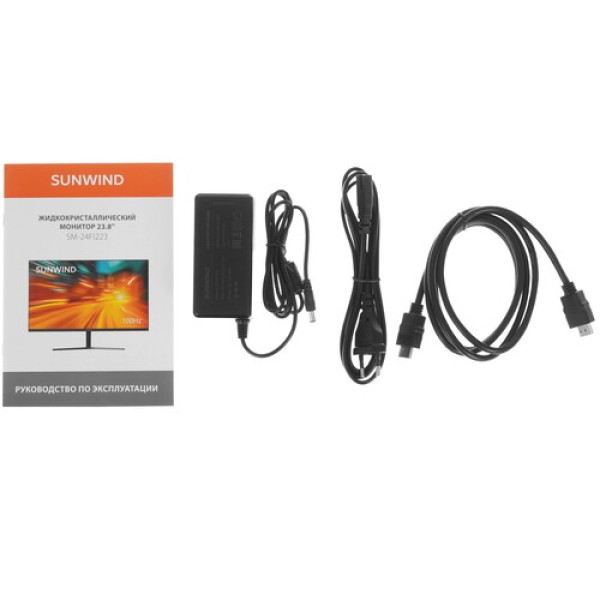 23.8" Монитор SunWind SM-24FI223 черный