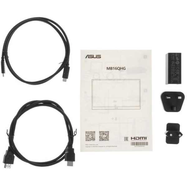 15.6" Монитор ASUS ZenScreen MB16QHG черный
