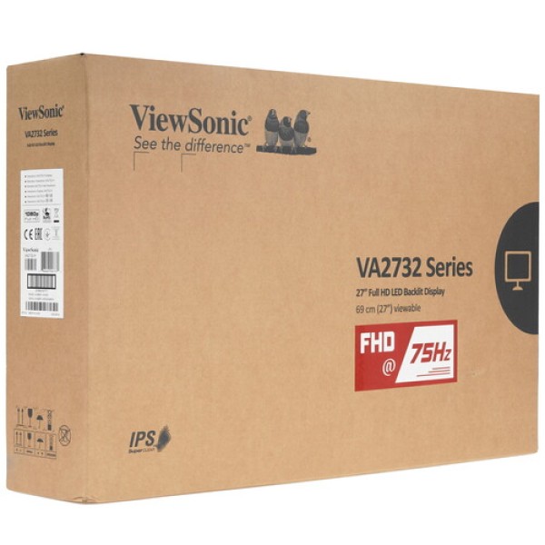 27" Монитор ViewSonic VA2732-h черный