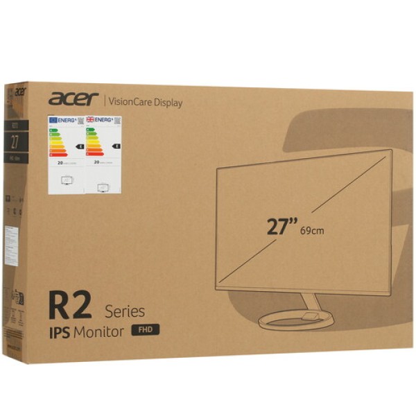 27" Монитор Acer R272ymix черный