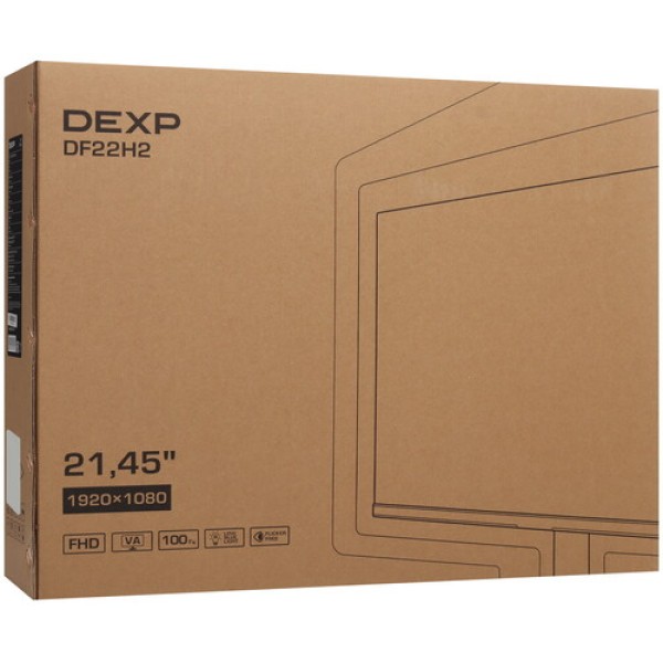 21.45" Монитор DEXP DF22H2 черный