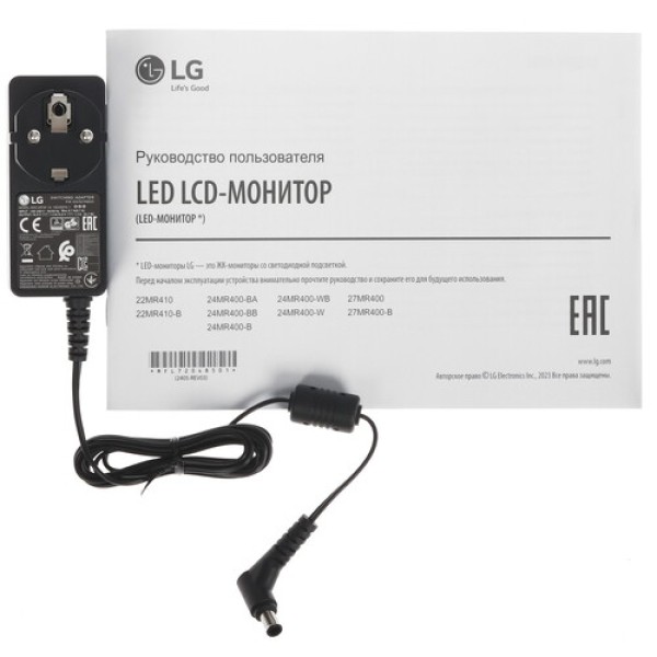 27" Монитор LG 27MR400-B черный