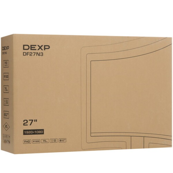 27" Монитор DEXP DF27N3 черный