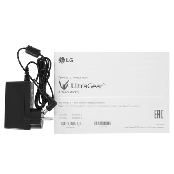 27" Монитор LG UltraGear 27GS60QC-B черный
