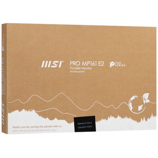15.6" Монитор MSI PRO MP161 E2 серый