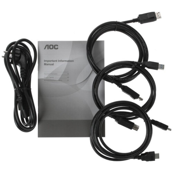 23.8" Монитор AOC 24G2SPU/BK черный