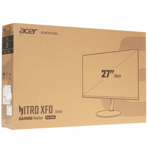 27" Монитор Acer Nitro XF270M3biiph черный