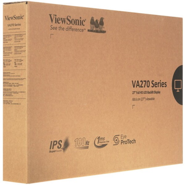 27" Монитор ViewSonic VA270-H черный