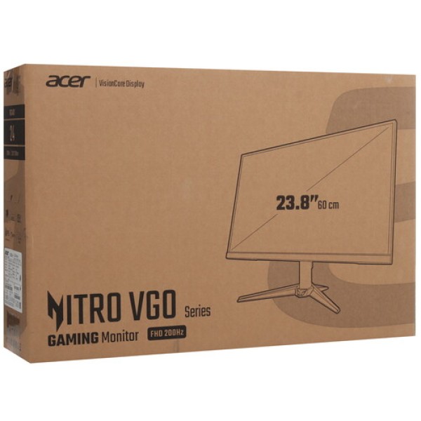 23.8" Монитор Acer VG240YX1bmiipx черный