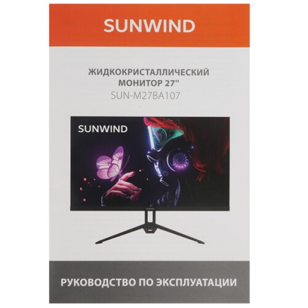 27" Монитор SunWind SUN-M27BA107 черный