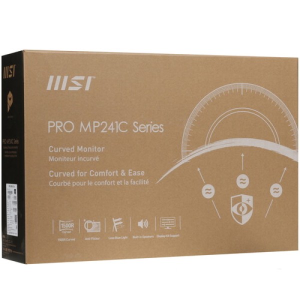 23.6" Монитор MSI PRO MP241CA черный