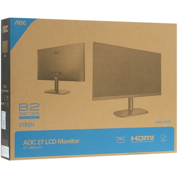 27" Монитор AOC 27B2H/EU черный