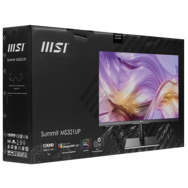 32" Монитор MSI Summit MS321UP черный