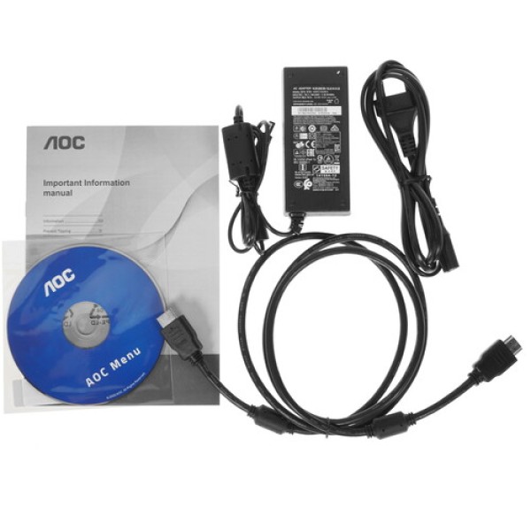 23.8" Монитор AOC 24B2XDAM черный