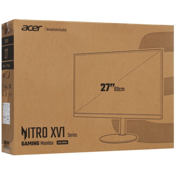 27" Монитор Acer Nitro XV271UM3BMIIPRX черный