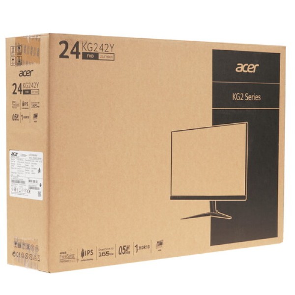 23.8" Монитор Acer Nitro KG242YPbmiipx черный
