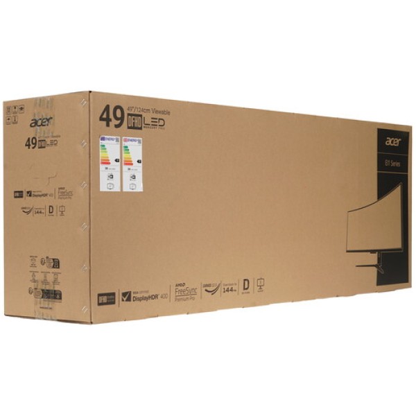 49" Монитор Acer Nitro EI491CRSbmiiiphx черный