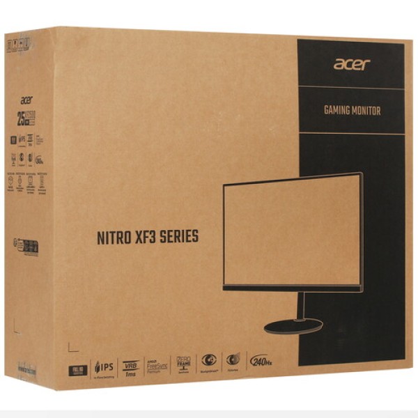 24.5" Монитор Acer Nitro XF253QXbmiiprx черный