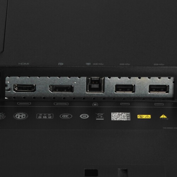 27" Монитор Lenovo ThinkVision T27q-20 черный