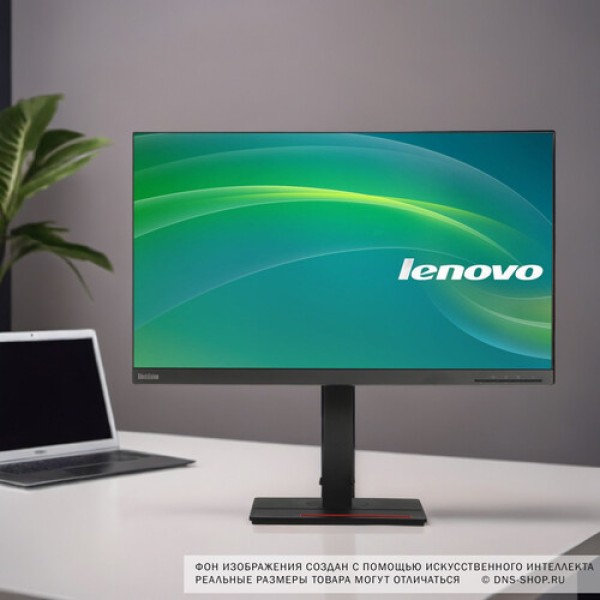 27" Монитор Lenovo ThinkVision T27q-20 черный