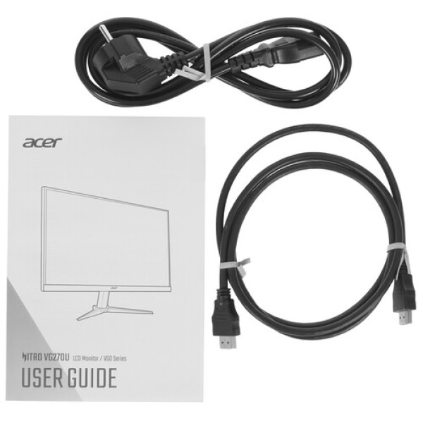 27" Монитор Acer Nitro VG270UEbmiipx черный