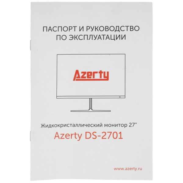 27" Монитор Azerty DS-2701 черный
