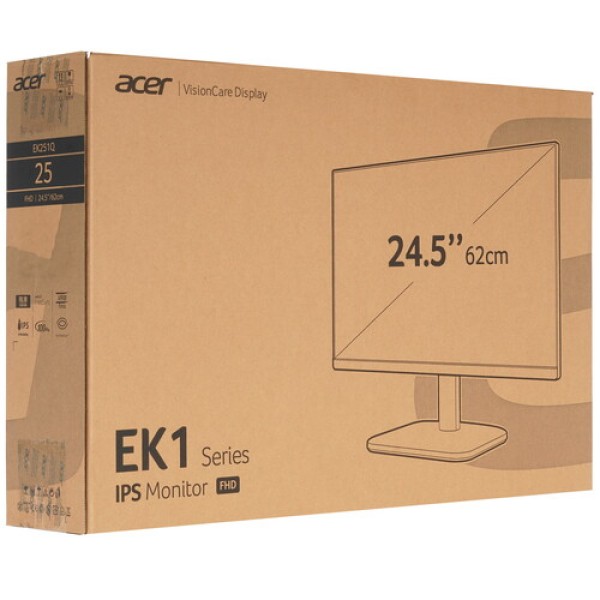 24.5" Монитор Acer EK251QEbi черный