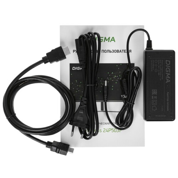 23.8" Монитор Digma Progress 24P503F серый