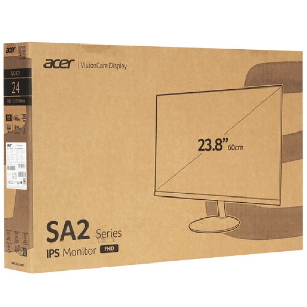 23.8" Монитор Acer SA242YEbi черный