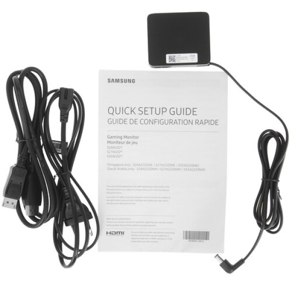 24" Монитор Samsung LS24AG320NMXZN черный