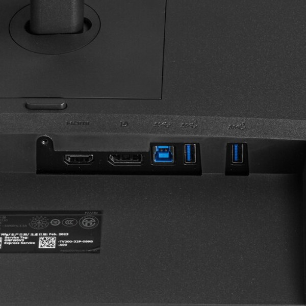 27" Монитор Dell P2723D черный