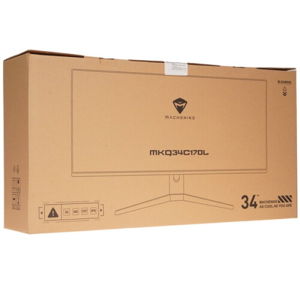 34" Монитор Machenike MKQ34C170L черный