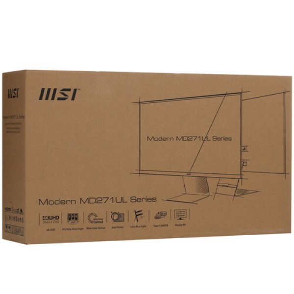 27" Монитор MSI Modern MD271UL серый