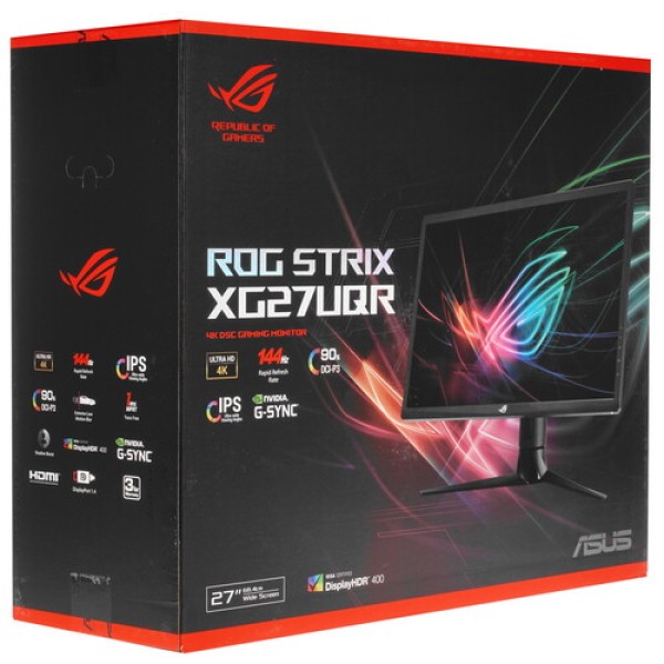 27" Монитор ASUS ROG Strix XG27UQR черный