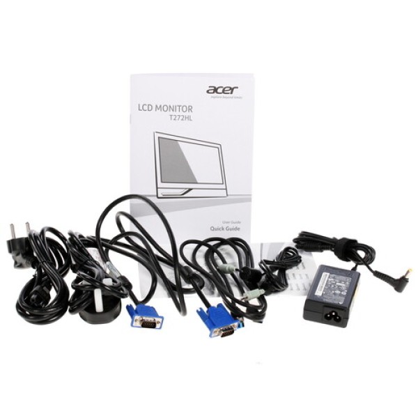 27" Монитор Acer T272HLbmjjz черный