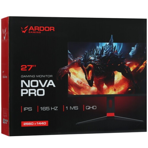 27" Монитор ARDOR GAMING NOVA PRO AQ27H1UE черный