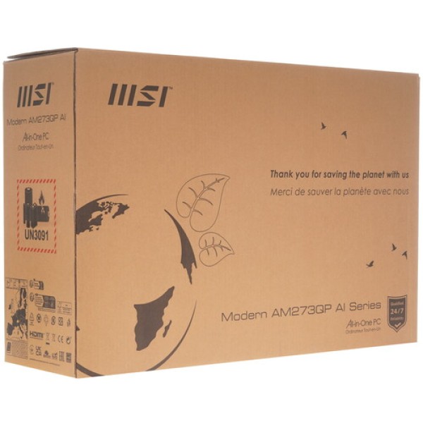 27" Моноблок MSI Modern AM273QP AI 1UM-046RU [9S6-AF0112-046]