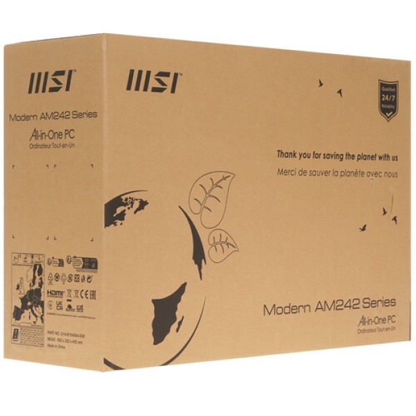 23.8" Моноблок MSI Modern AM242P 1M-1020XRU [9S6-AE0722-1465]