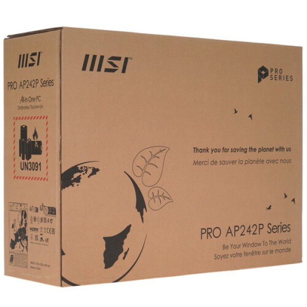 23.8" Моноблок MSI PRO AP242P 14M-687RU [9S6-AE0622-835]