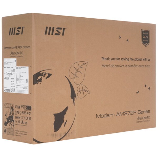 27" Моноблок MSI Modern AM272P 1M-864XRU [9S6-AF8231-1035]