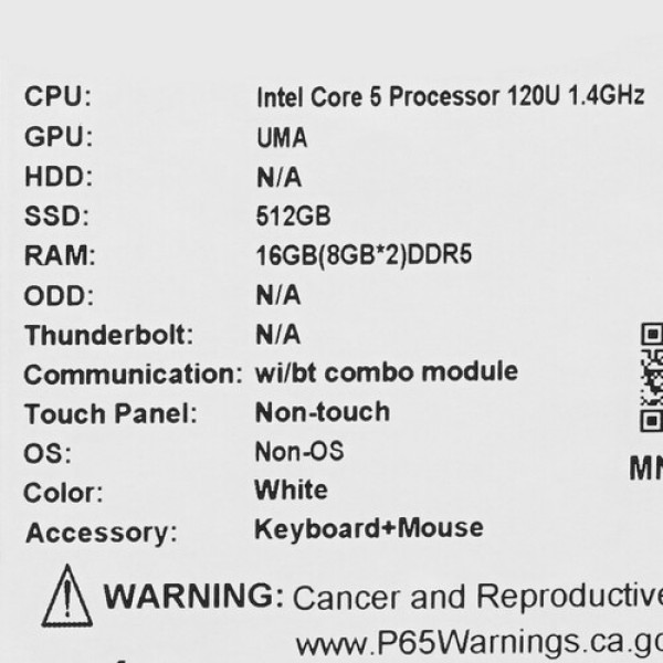 27" Моноблок MSI Modern AM272P 1M-675XRU [9S6-AF8232-889]