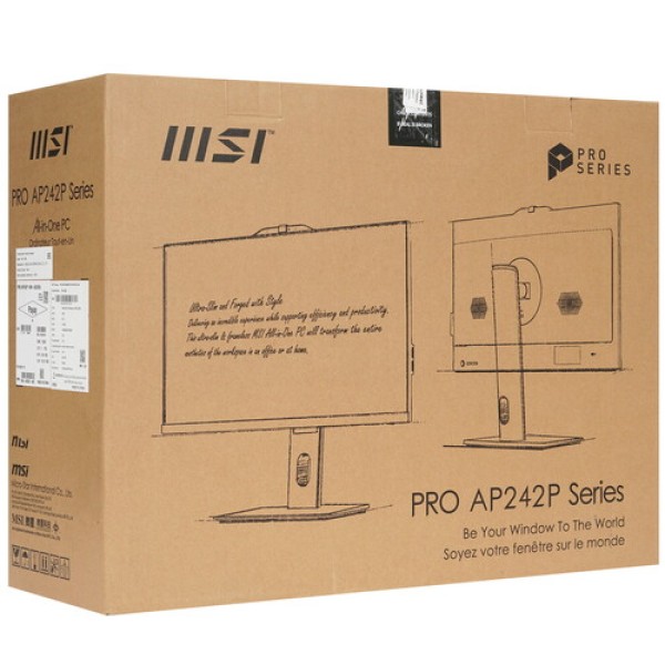 23.8" Моноблок MSI PRO AP242P 14M-662XRU [9S6-AE0621-662]
