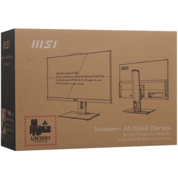 23.8" Моноблок MSI Modern AM242P 12M-1069XRU [9S6-AE0712-1450]