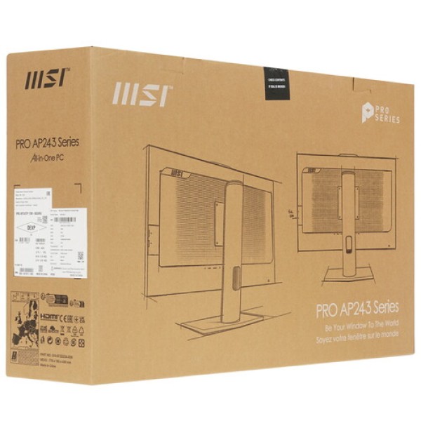 23.8" Моноблок MSI PRO AP243TP 12M-065XRU [9S6-AE1011-065]