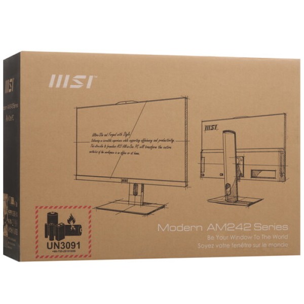 23.8" Моноблок MSI Modern AM242P 12M-262XRU [9S6-AE0711-1464]
