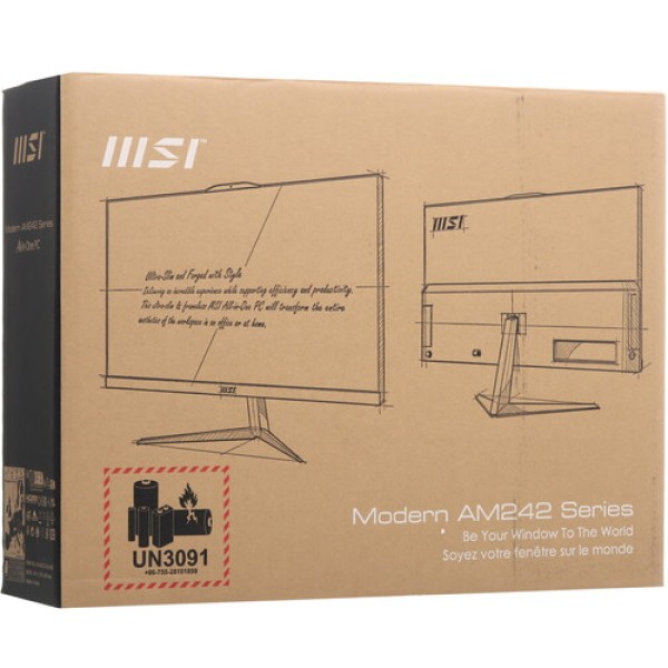 23.8" Моноблок MSI Modern AM242 12M-1491XRU [9S6-AE0712-1491]