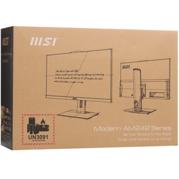 23.8" Моноблок MSI PRO AP242P 12M-874XRU [9S6-AE0711-874]