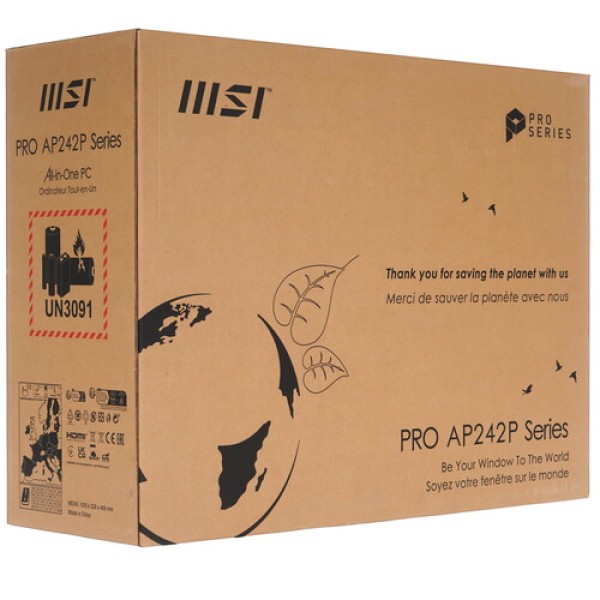 23.8" Моноблок MSI PRO AP242P 14M-658XRU [9S6-AE0622-658]